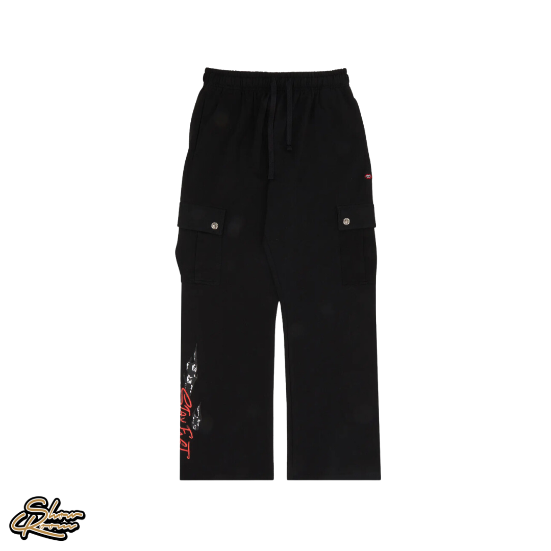 Chrome Hearts Matty Boy Stay Fast Cargo Sweatpants 