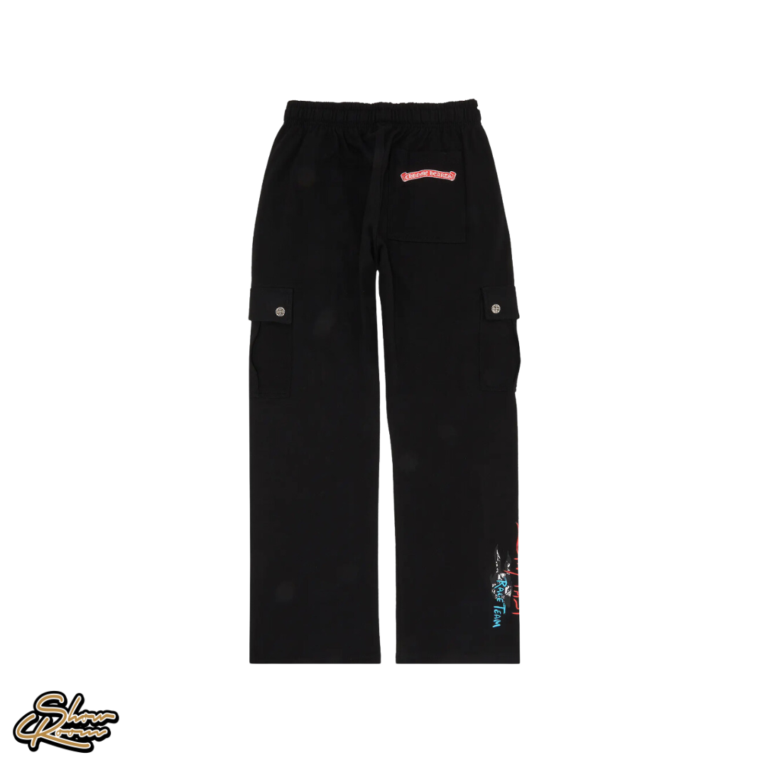 Chrome Hearts Matty Boy Stay Fast Cargo Sweatpants 